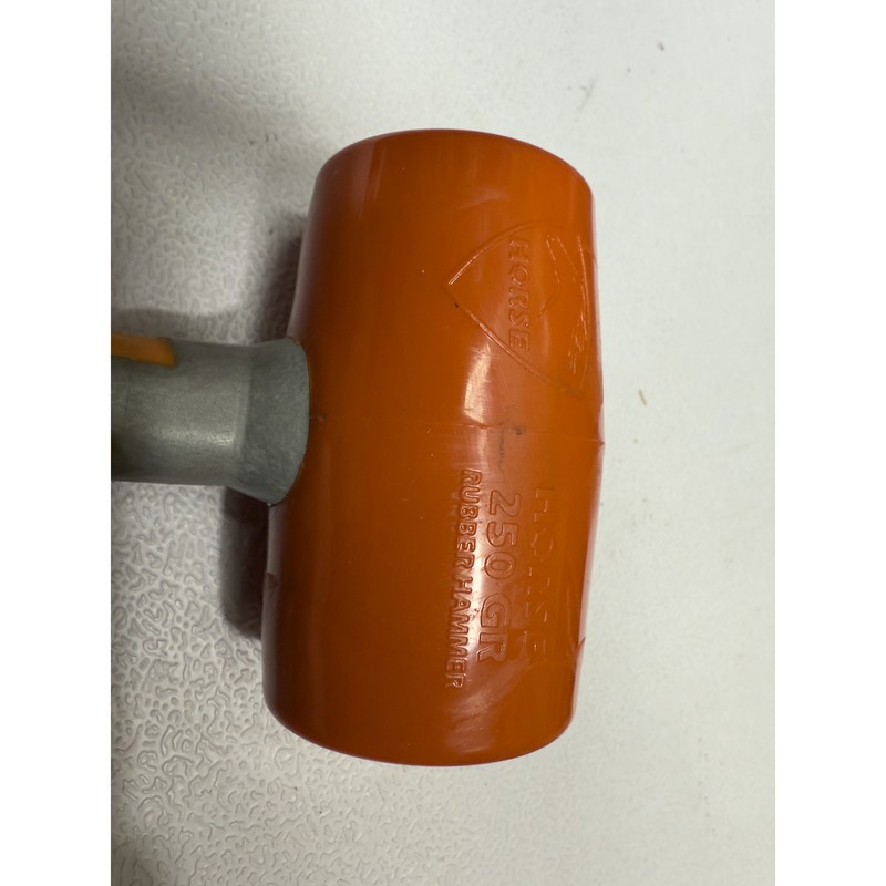 چکش لاستیکی هورس مدل SMT-HORSE-LASTICI-NARENGI-250G وزن 250گرم