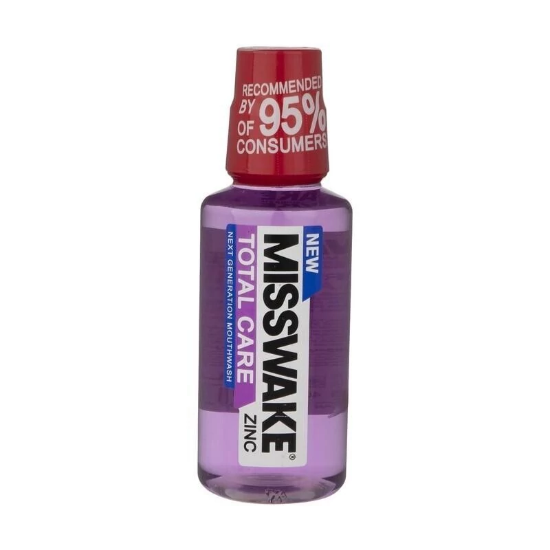 دهان شویه توتال کر میسویک حاوی 0.1 درصد سدیم فلوراید حجم 400 میلی لیتر