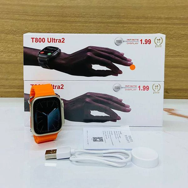 ساعت هوشمند اپل واچ T800 ultra2 اصلی ساعت مچی ساعت اسپرت