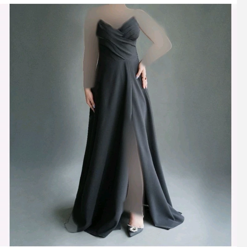 لباس مجلسی زنانه دکلته (پیراهن مجلسی دخترانه) مناسب فرمالیته نامزدی عقد کاپدار