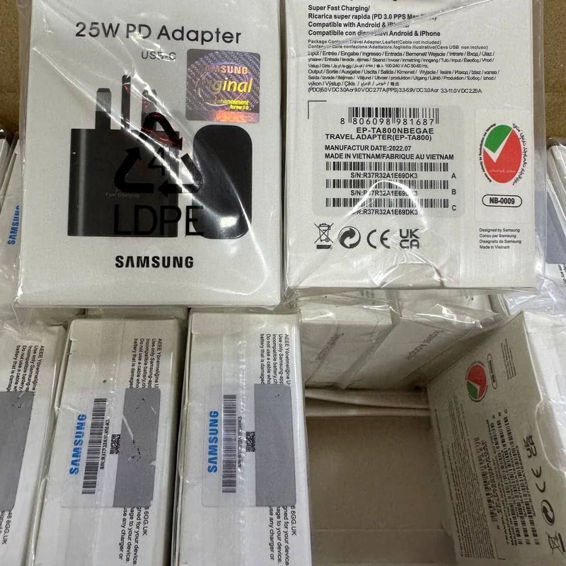 کله شارژر اورجینال 25w سامسونگ 