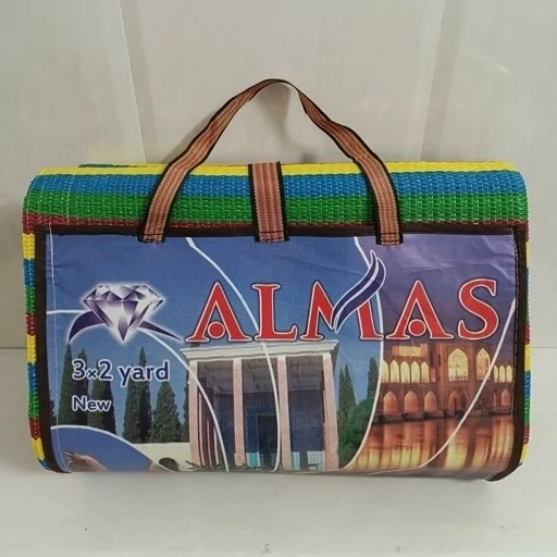 زیرانداز حصیری 6 متری 3 در 2 برند الماس