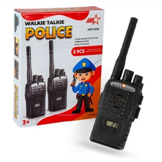 بیسیم با باطری آوا مدل Walkie Talkie Police
