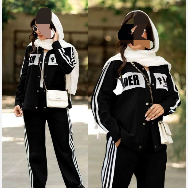 ست اسپرت سویشرت و شلوار 