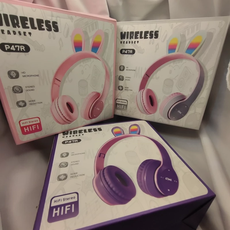 هدفون خرگوشی y47 کیفیت عالی