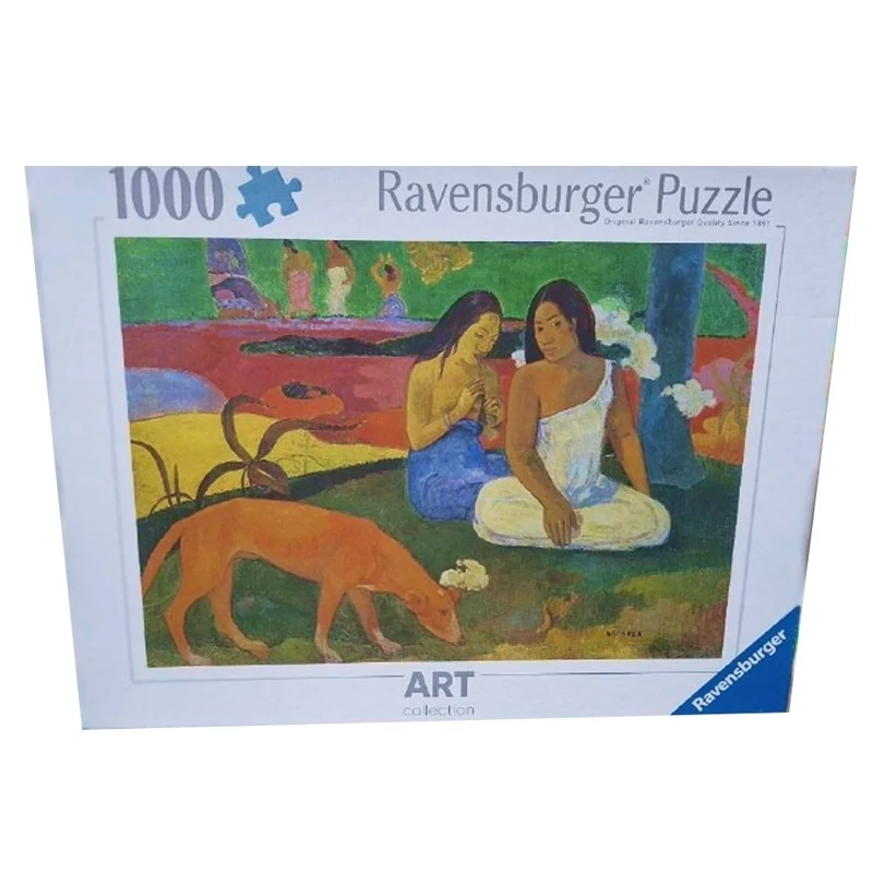 پازل 1000 قطعه راونزبرگر Ravensburger طرح سگ قرمز اثر پل گوگن