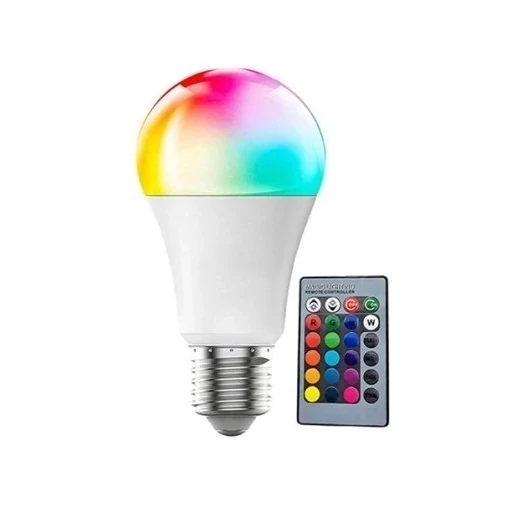 لامپ LED هوشمند کنترل دار مدل RGBW BULB