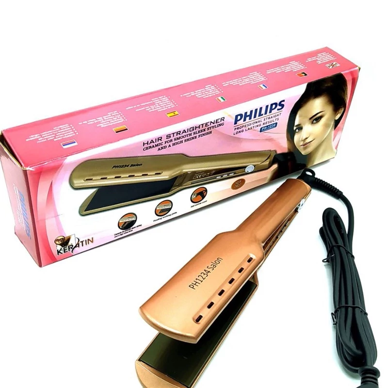 اتو مو مارک فیلیپس،صفحه پهن و سرامیکی