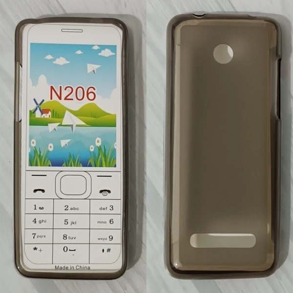 کاور (قاب) ژله ای نوکیا مدل 206