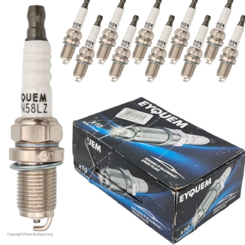 شمع اکیوم پایه کوتاه تک پلاتین مدل A7فرانسه کد RFN-58LZ-A7