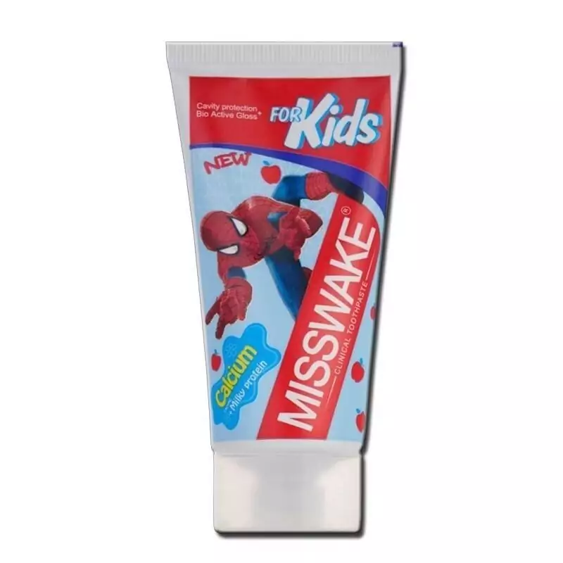 خمیر دندان کودک - Misswake میسویک مدل - Spiderman اسپایدرمن - حجم 50 میلی لیتر