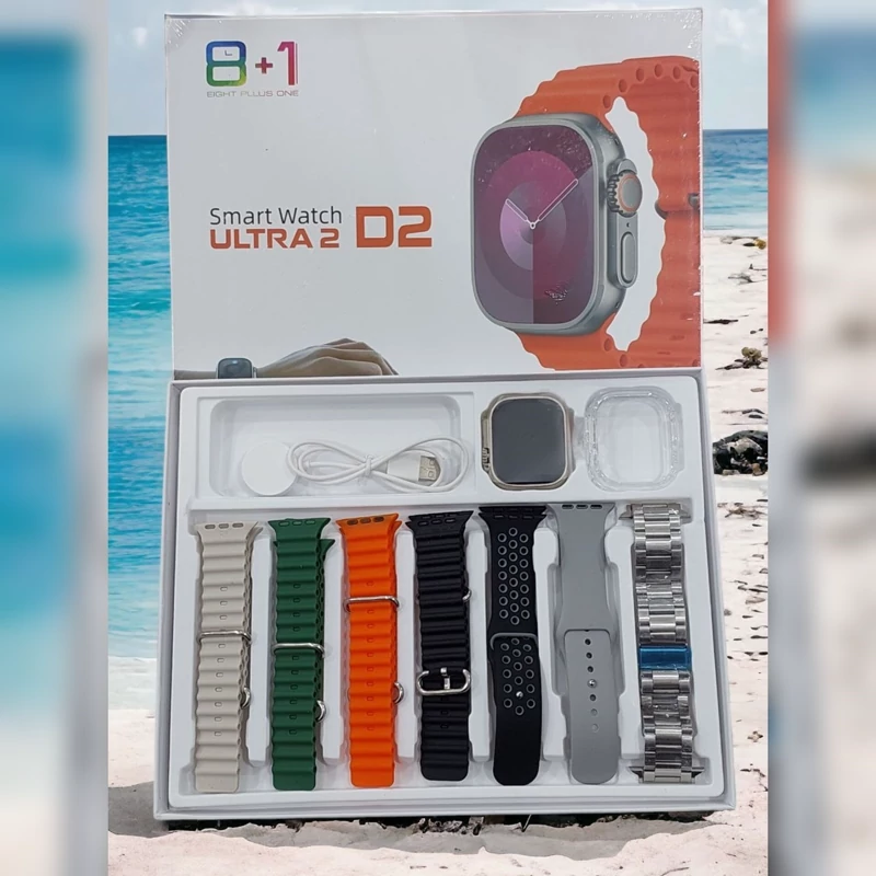 اسمارت واچ مدل ULTRA1  D1 دارای 7 بند مختلف 