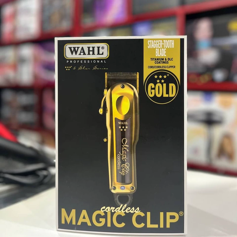 ماشین اصلاح وال مجیک کلیپ گلدحجم زن موی سر و صورت آقایان ساخت کشور آمریکا حک شده USA