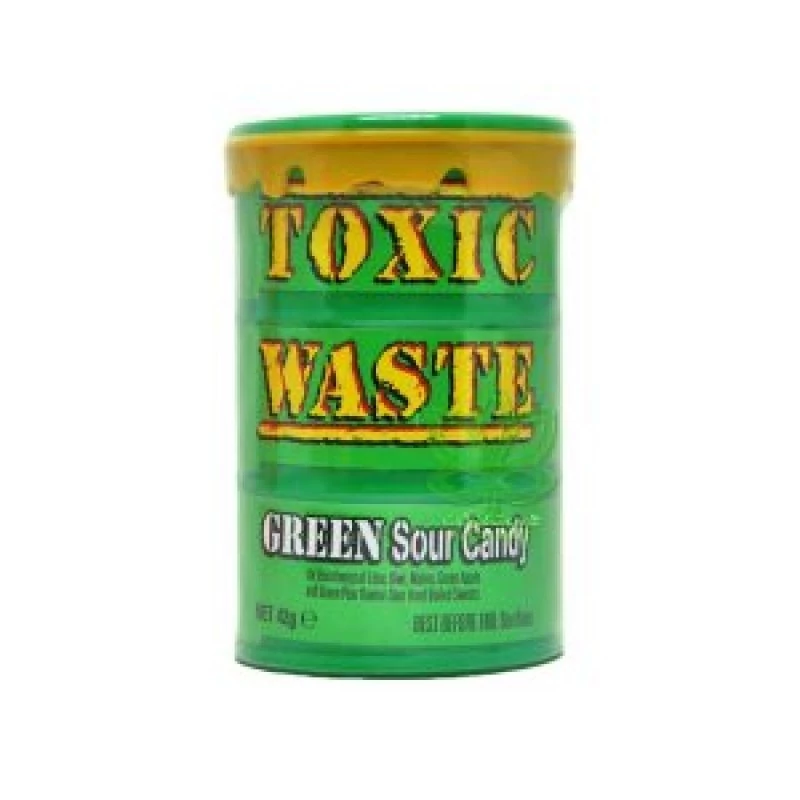 آبنبات ترش آشغال سمی آمریکایی سبز