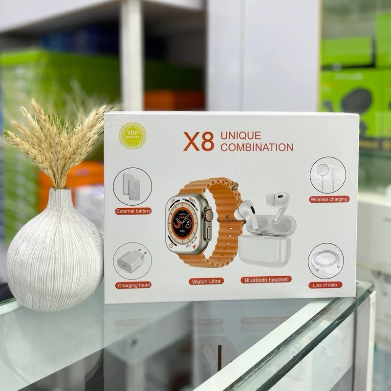 ساعت هوشمند سری جدید بی نظیر x8 unique combination
