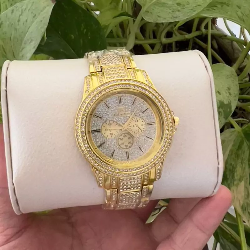 ساعت فول نگین 