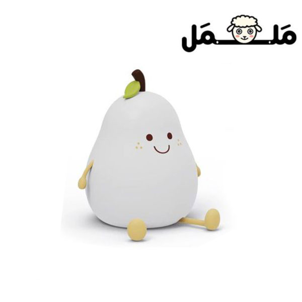 چراغ خواب سیلیکونی گلابی نشسته