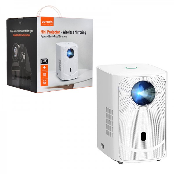 پروژکتور پرودو Porodo 720P Projector Android 9