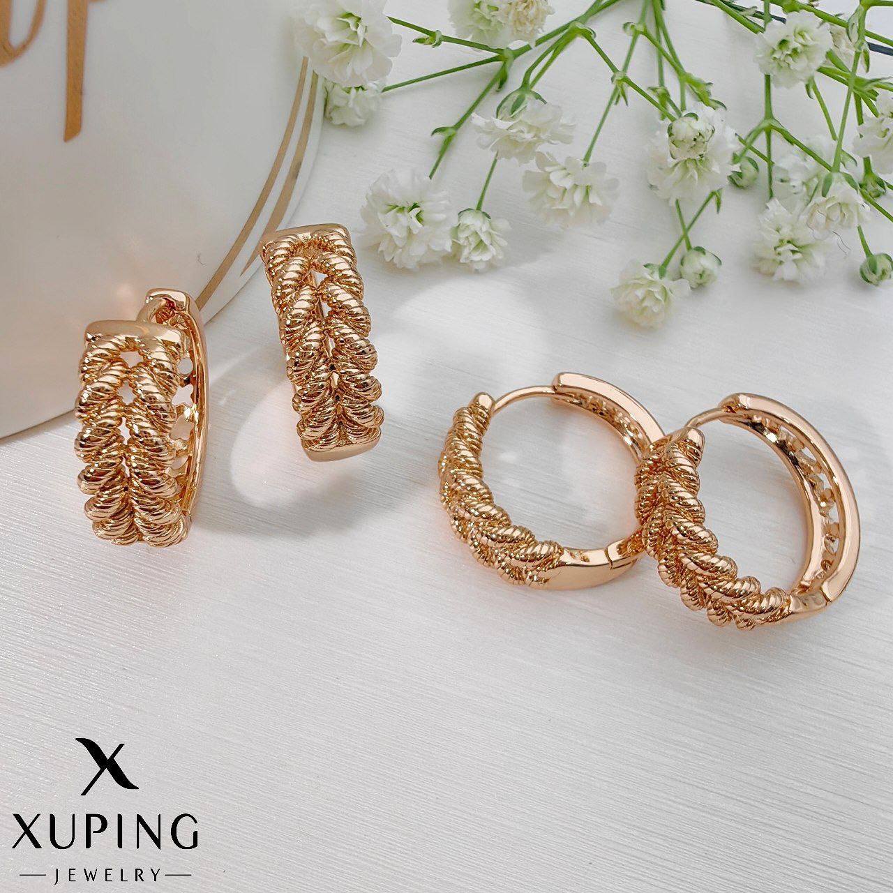 گوشواره ژوپینگ زنانه حلقه ای کارتیر کد XG368