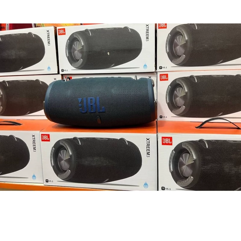 اسپیکر JBL مدلXTREEM 3 اصلی کیفیت صدا فوق العاده مدت زمان شارژ 12 ساعت رم،فلاش،AUX ضد آب بیس دار رقص نور RGB