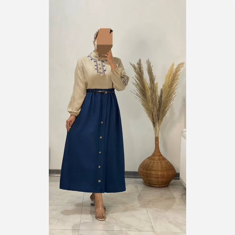 شومیز دامن و کمربند آسنات (ارسال رایگان)