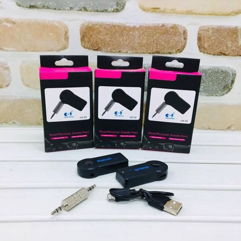 رابط AUX بلوتوث  تبدیل دستگاه های فاقد  بلوتوث به بلوتوث دارشارژی واستفاده برای  مکالمه وموزیک