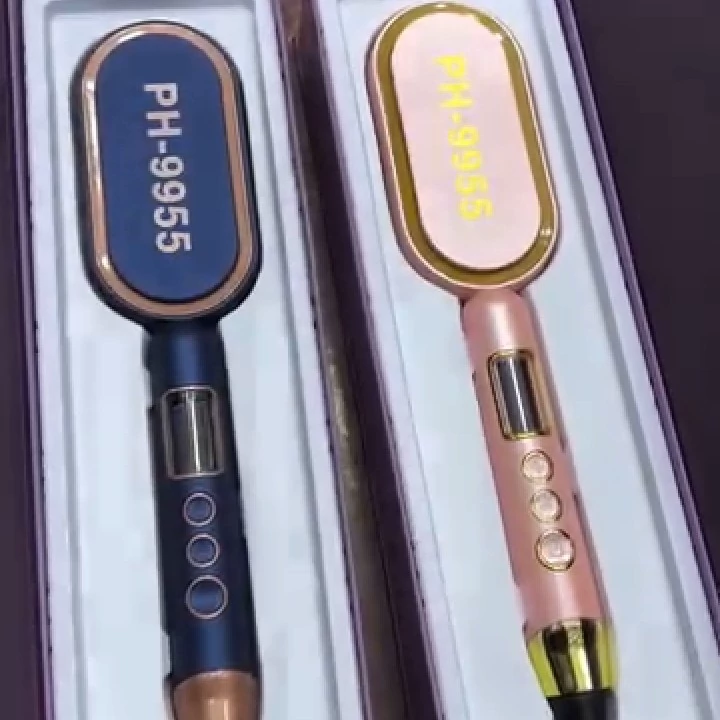 برس حرارتی مارک فیلیپس دیجیتالی دارای صفحه نمایش مارک اصلی مناسب انواع جنس مو