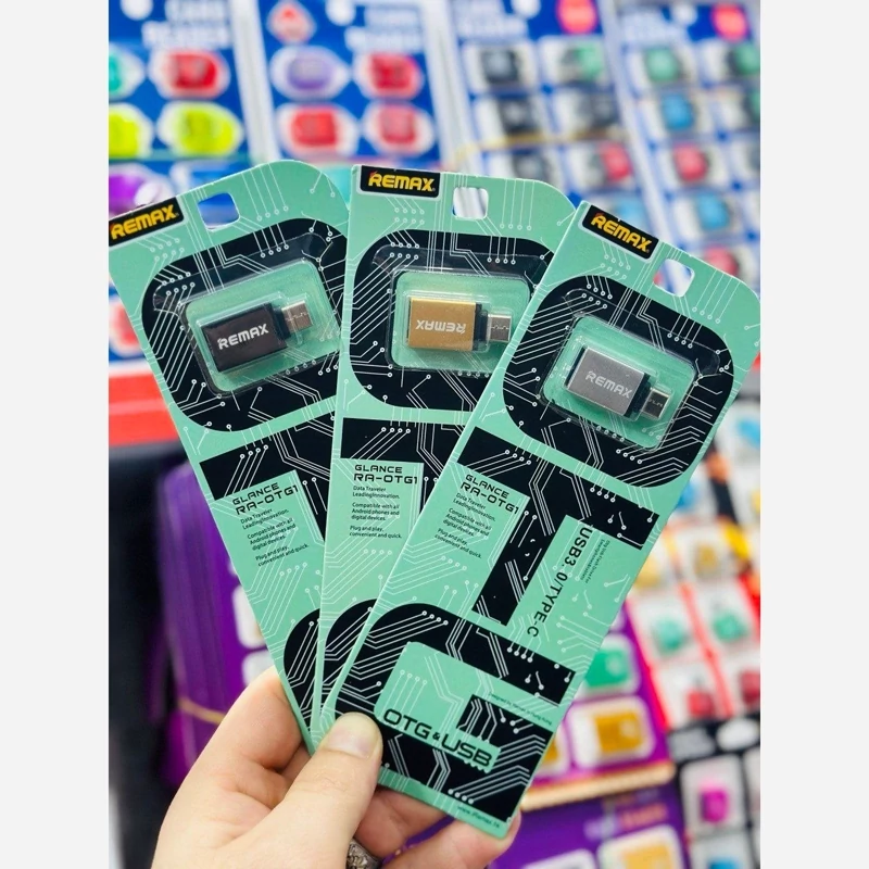 تبدیل او تی جی تایپ سی ریمکس مبدل USB-C به USB OTG remax  Type-C 