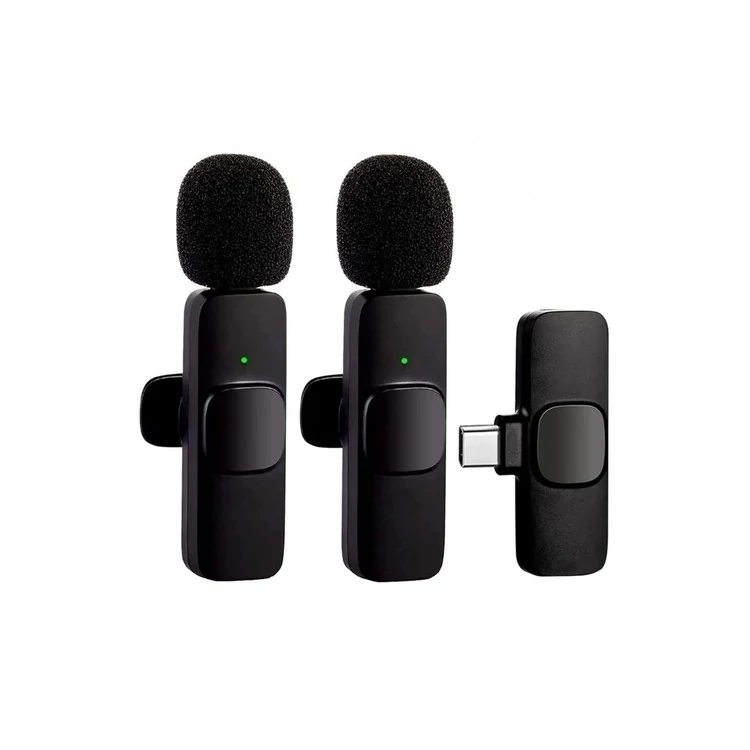میکروفن یقه ای بی سیم مدل K9 Dual Type-C بسته 2 عددی سامسونگ