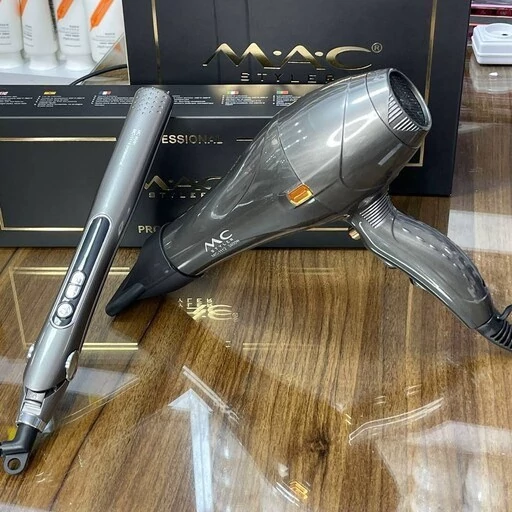 ست عروس برند مک سشوار و اتومو حرفه ای کیفیت عالی