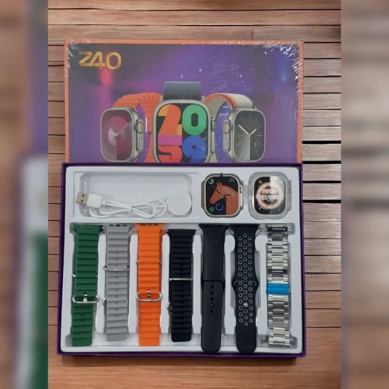 ساعت هوشمند پک 7 بند اسمارت واچ هوشمند پک مناسب هدیه دادن 