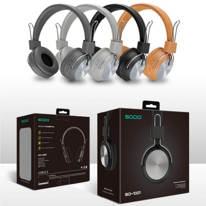 هدفون سودو SODO مدل DS1001 راحتی بی نظیر بیس و حجم صدای محشر وضوح و جزئیات صدای ناب