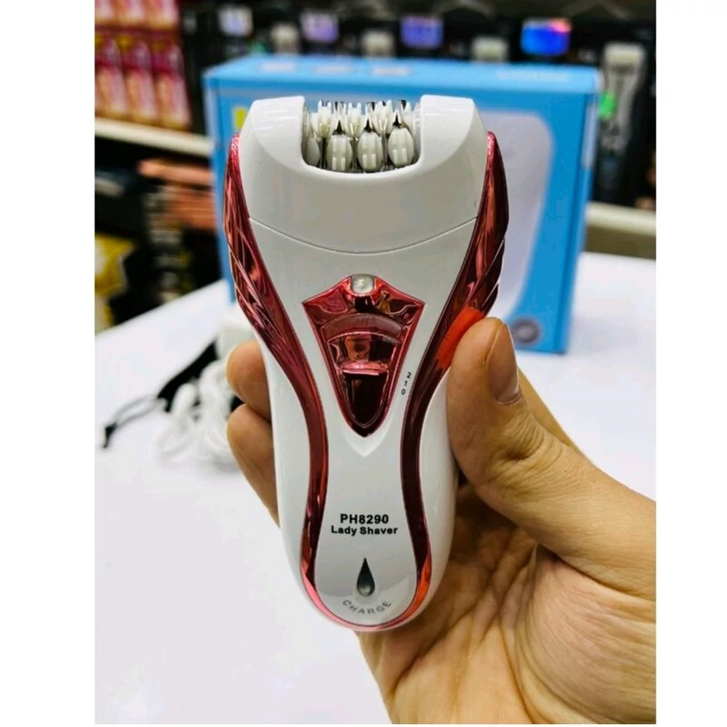 اپلیدی (موکن) فیلیپس مدلph8290  سه کاره کله موکن کله شیور و موزن 3 کله سوهان کف پا شارژی و برقی