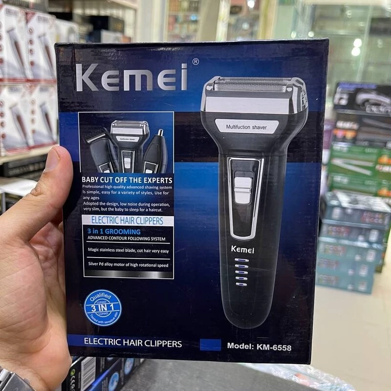 شیور و موزن گوش و بینی و ابرو 3 کاره زنانه و مردانه ارسال رایگان (اصلی) کیمی 277 