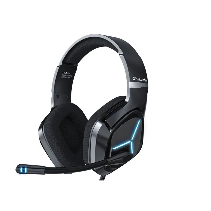 هدفون گیمینگ L1 برند اصلی ONIKUMA  رقص نور RGB  کیفیت و جزئیات صدای عالی  کیفیت ساخت بالا