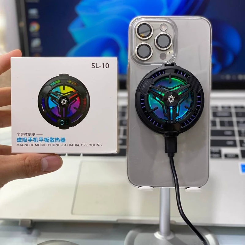 فنک خنک کننده گوشی SL-10 صفحه دیجیتالی کیفیت عالی
