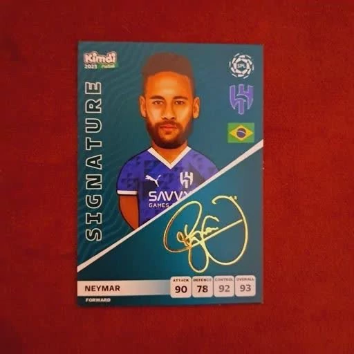 کیمدی کارت  کیمدی نیمارسری امضا شده( سیگنیچر ) 2025 