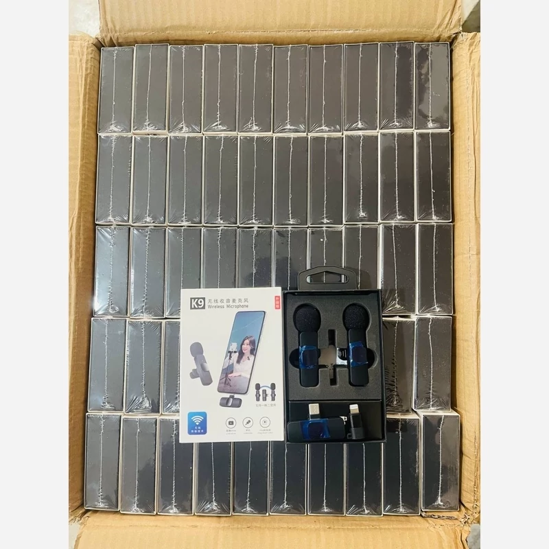 میکروفن یقه ای تایپ سی همراه با تبدیل لایتنینگ آیفون