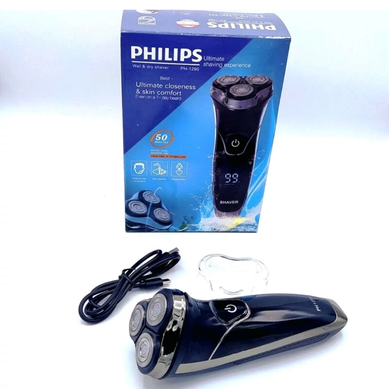 ریش تراش سه کاره سه تیغ مارک فیلیپس هلند اصلی .جدید