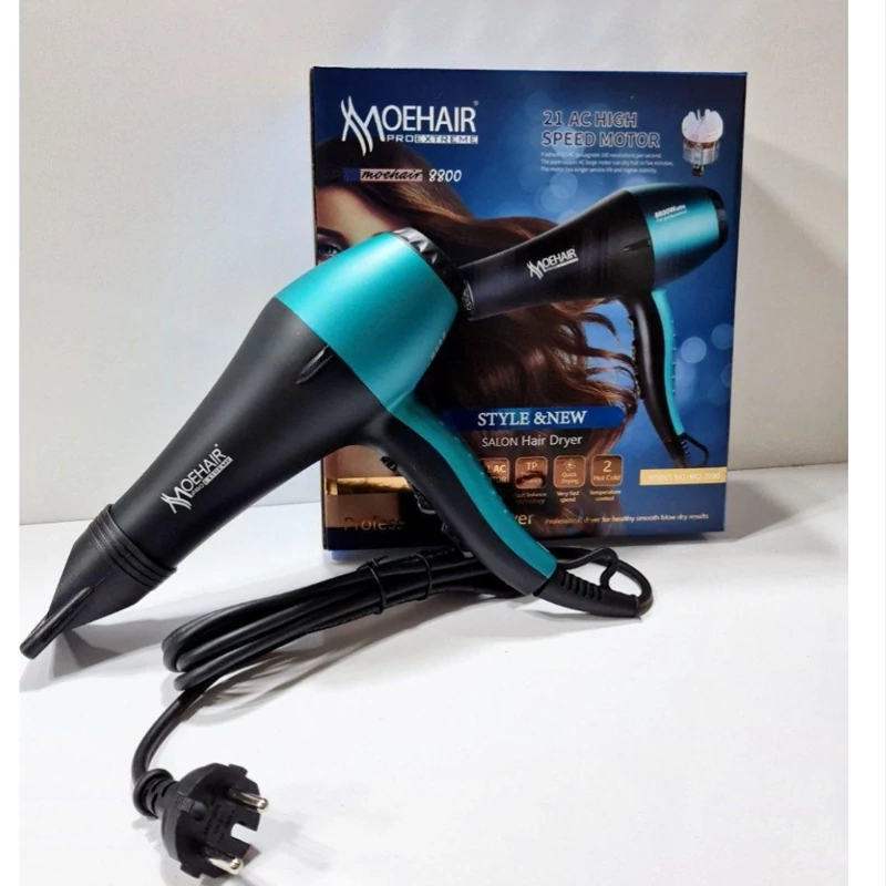 سشوار حرفه ای موتور 21 سالنی و موهیر مدل 7000