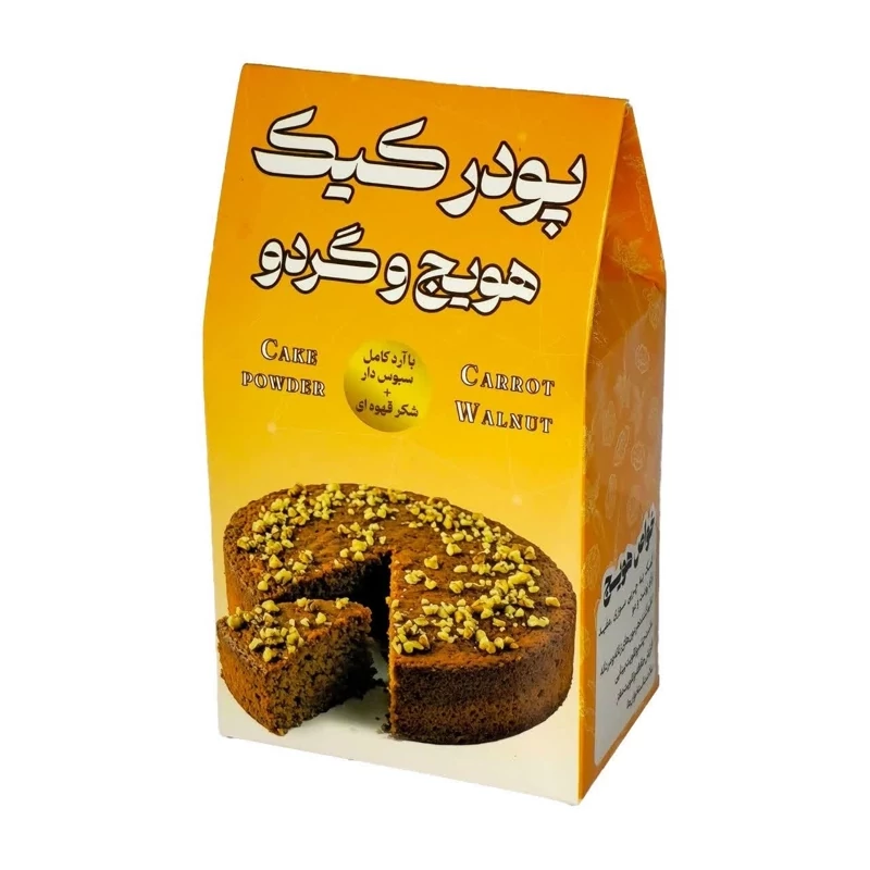 پودر کیک هویج و گردو نیکا450 گرم