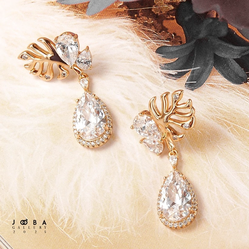 گوشواره نگین دار سوارسکی کد1112283395