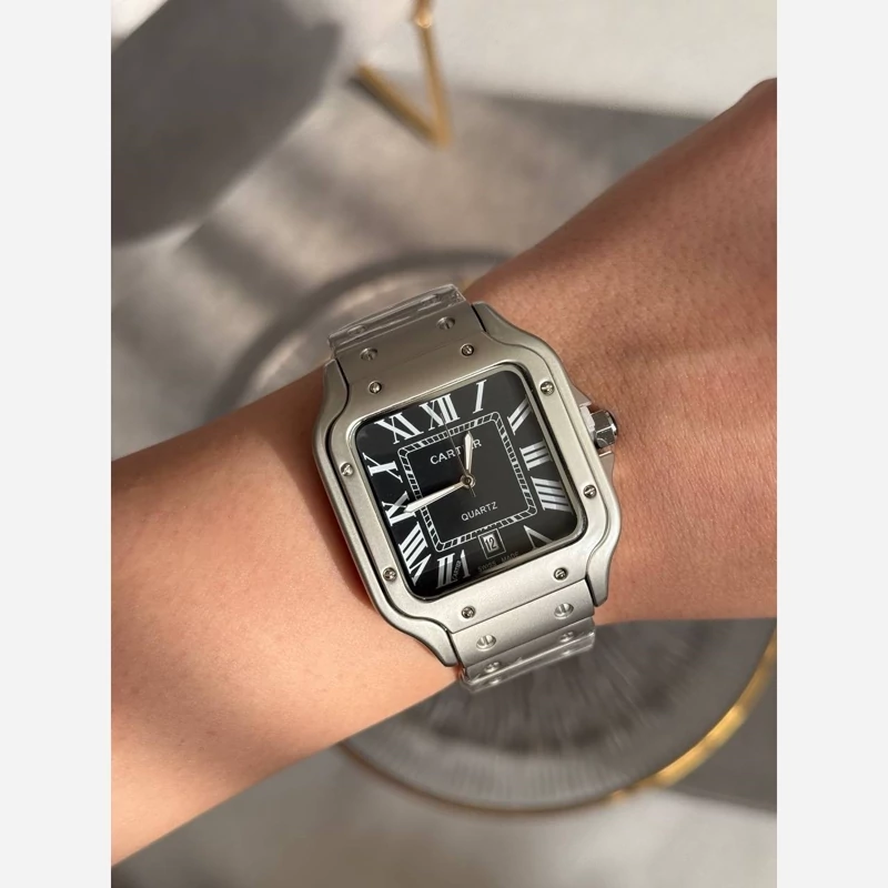ساعت مچی مردانه کارتیر استیل به قیمت پخش نمایندگی با ارسال رایگان به سراسرکشور