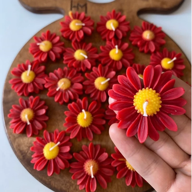 شمع گل بابونه