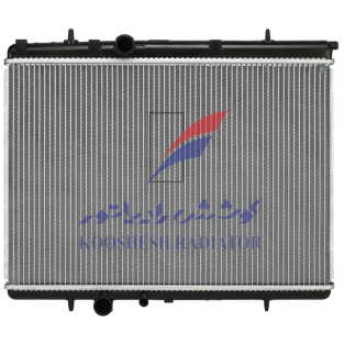 رادیاتور پژو 206 ( لوله 26 ) برند کوشش