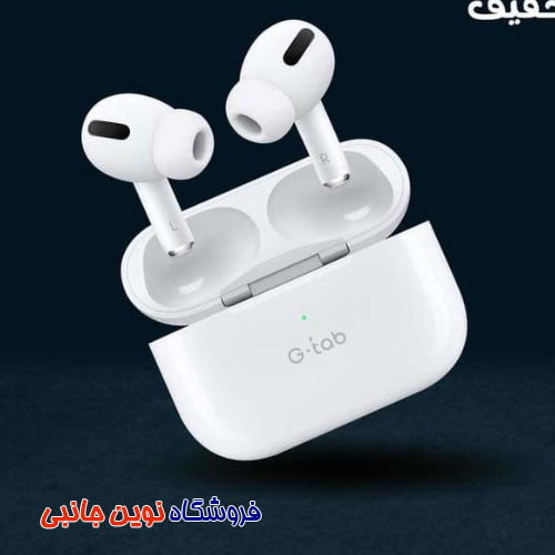 ایرپاد هندزفری بلوتوثی جی تب مدل G-TAB Air5 Pro TRUE Wireless Earphones | Air5 Pro (تک / عمده )