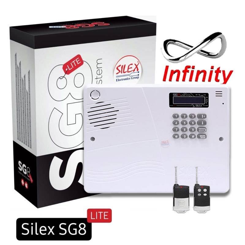 دزدگیر اماکن سیمکارتی سایلکس مدل SG8 lite با یکسال گارانتی