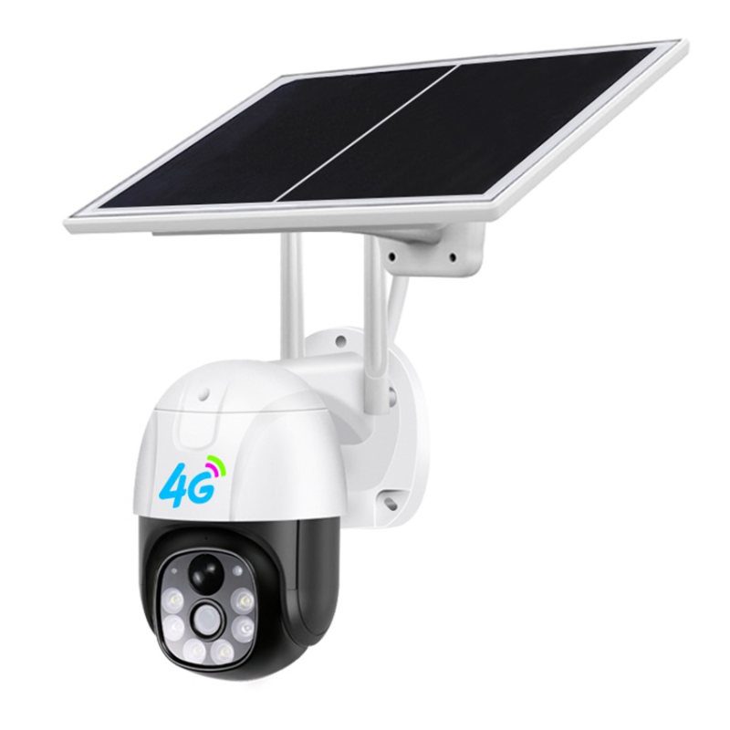 دوربین خورشیدی سیمکارتی چرخشی بیسیم مینی اسپید دام v380 pro