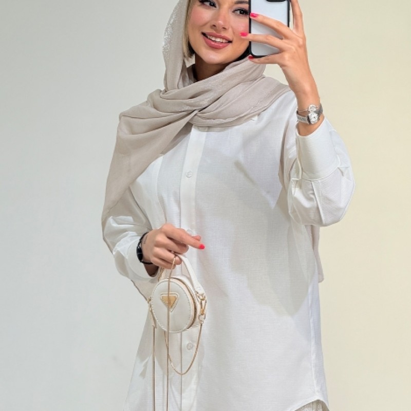 شومیز لینن کد 19056