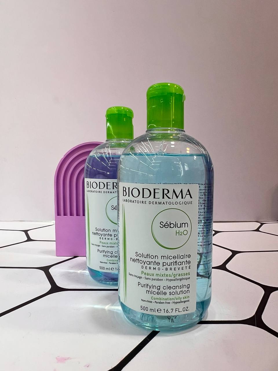 میسلار آبی رنگ هیدرابیو بایودرما پوست خشک مدل Hydrabio H2O